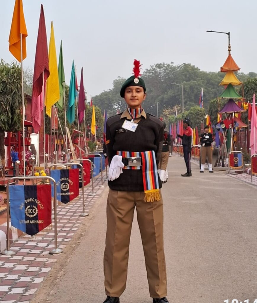 नैनीताल के सेंट मैरी कॉन्वेंट स्कूल की पूर्व छात्रा निधि ने उत्तराखंड की ओर से दिल्ली में आयोजित परेड में किया प्रतिभाग,निधि के पिता पुलिस विभाग में है कार्यरत,दून यूनिवर्सिटी से साइकोलॉजी ऑनर्स की छात्रा है निधि