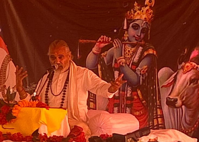 पूरे राष्ट्र में गौ माता को राष्ट्रमाता का दर्जा देने को चल रही है विशेष मुहिम :- व्यास गोपाल मणि महाराजनैनीताल में धेनुमानस गौ कथा का हुआ भव्य व दिव्य आगाज