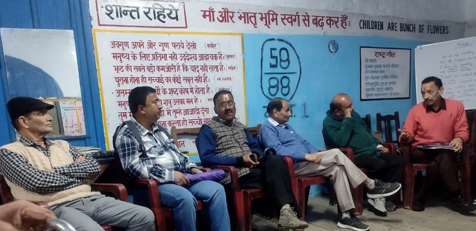 नैनीताल में पैंसनर्स एसोसिएशन की हुई बैठक, संगठन के पदाधिकारियों ने कई गंभीर मुद्दों और संगठन के कार्य के लिए किया विचार विमर्श
