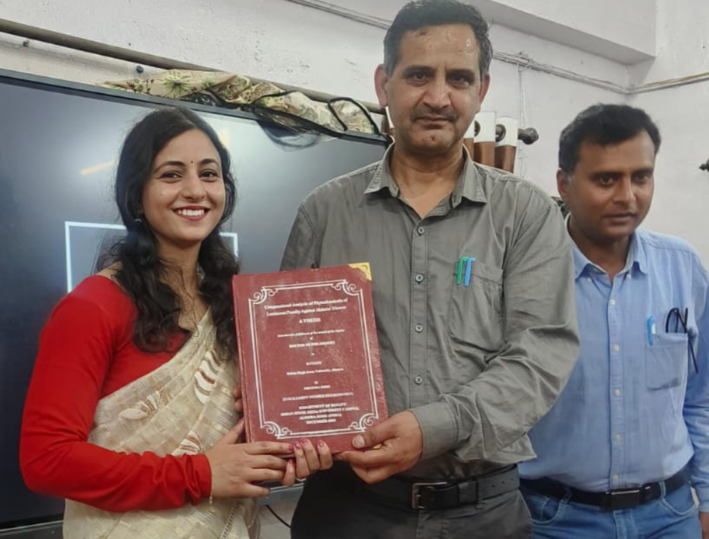 लोहाघाट की प्रियंका ने तुलसी के पौधे में खोजा मलेरिया के उपचार के तत्व