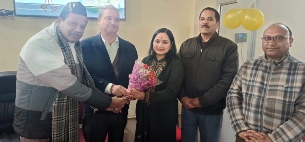 पूनम बिष्ट बनी पत्रकारिता विभाग की विभागाध्यक्ष, कूटा ने किया स्वागत