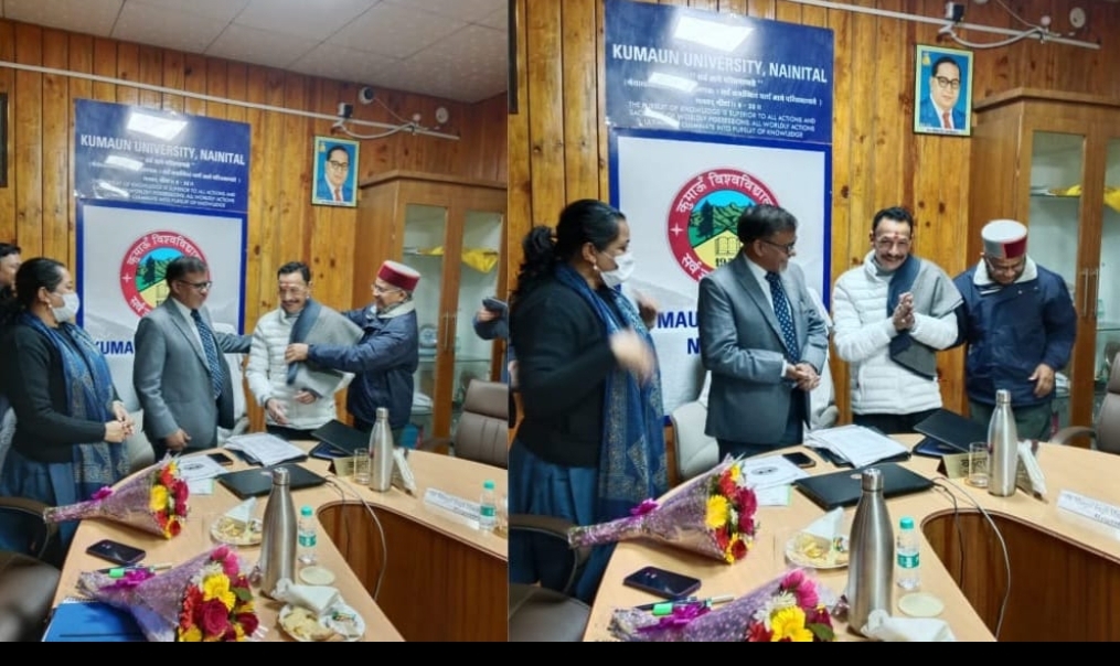 नैनीताल के बहादुर सिंह बिष्ट हुए कुमाऊँ विश्वविद्यालय कीवित्त समिति के सदस्य नामित, कुलपति ने दी बधाई