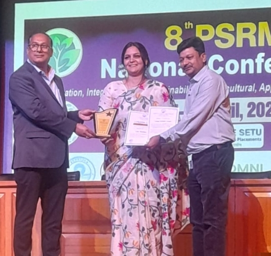 वानिकी विभाग में कार्यरत रिसर्च एसोसिएट डॉ इकरामजीत मान को देहरादून मेंयंग साइंटिस्ट अवार्ड से किया गया सम्मानित,