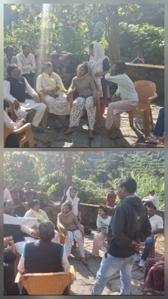 बेतालघाट: दुख की घड़ी में पीड़ित परिवारों के बीच पहुंचे वरिष्ठ नेता हेम आर्य, हरसंभव मदद का दिया भरोसा