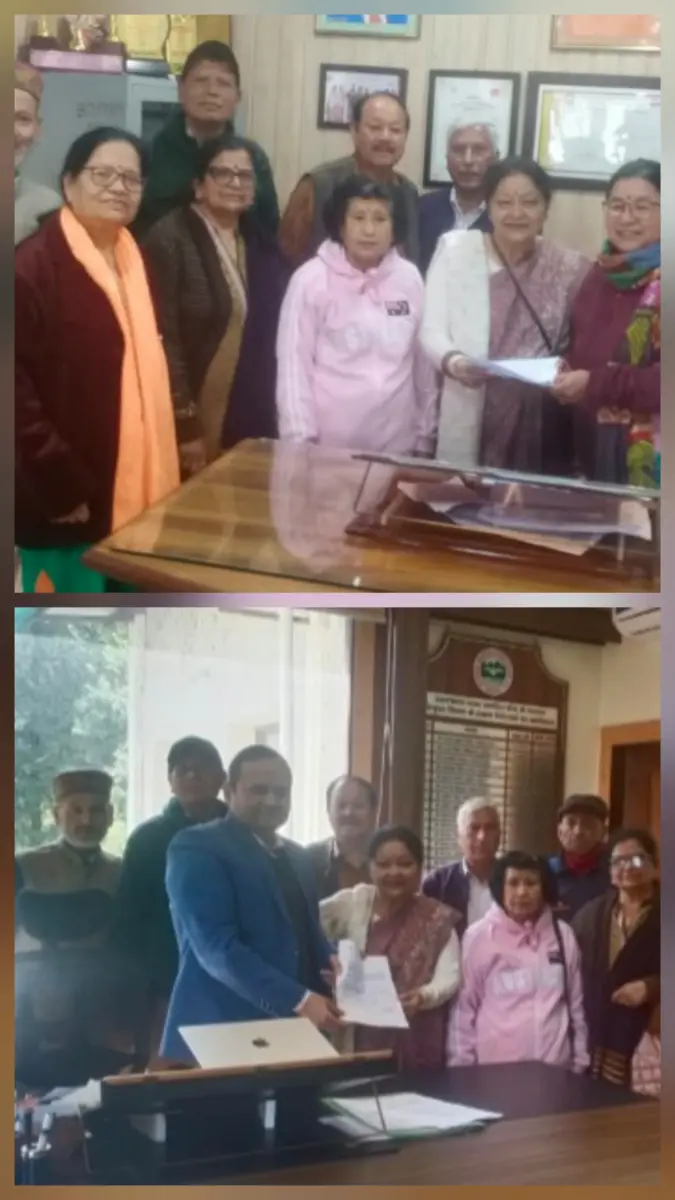 राजकीय पेंशनर कल्याण एसोसिएशन का शिष्टमंडल एमडी और मुख्य चिकित्सा अधीक्षक से मिला