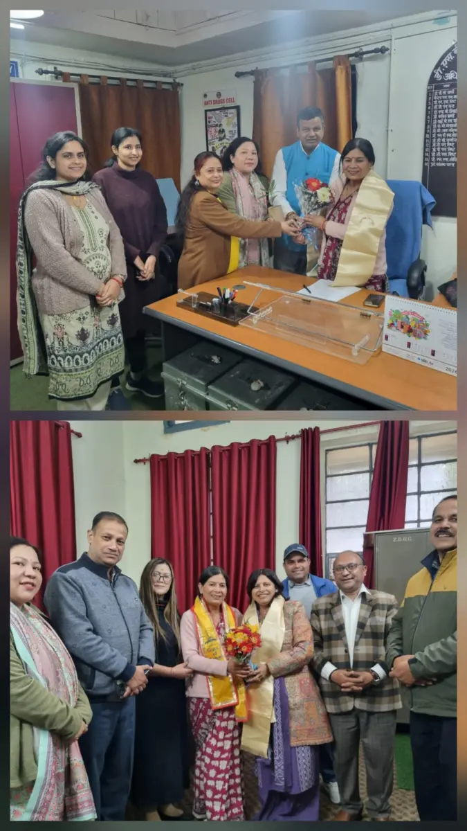 कुमाऊं विश्वविद्यालय के डीएसबी परिसर की नवनियुक्त अधिष्ठाता छात्र कल्याण (डीएसडब्ल्यू) प्रो. चंद्रकला रावत ने किया कार्यभार ग्रहण,