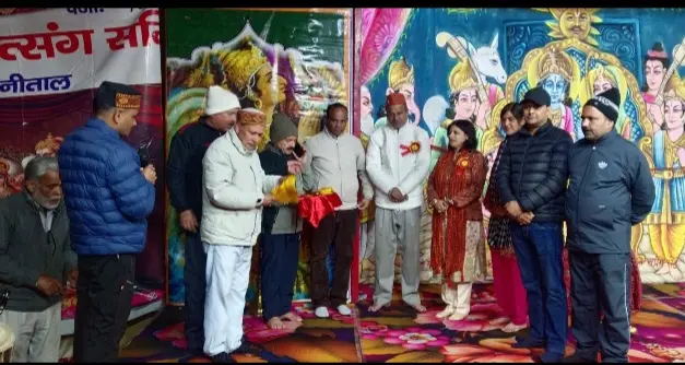 नवसांस्कृतिक सत्संग समिति शेर का डंडा 7 नंबर मेंशुरु हुई रामलीला
